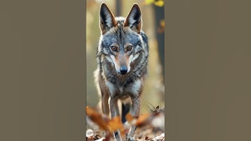 Jackal In Forest #jackal #jackals #animal #wildlife #wildanimal #shorts #ytshorts #aiinsights