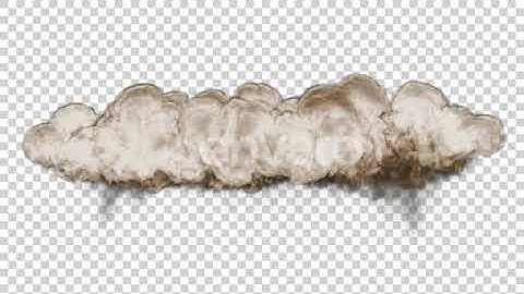 Huge Dust Explosion | Motion Graphics - Envato elements