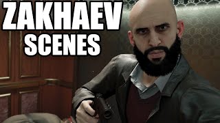 Black Ops COLD WAR - All Zakhaev Scenes - Punching Zakhaev