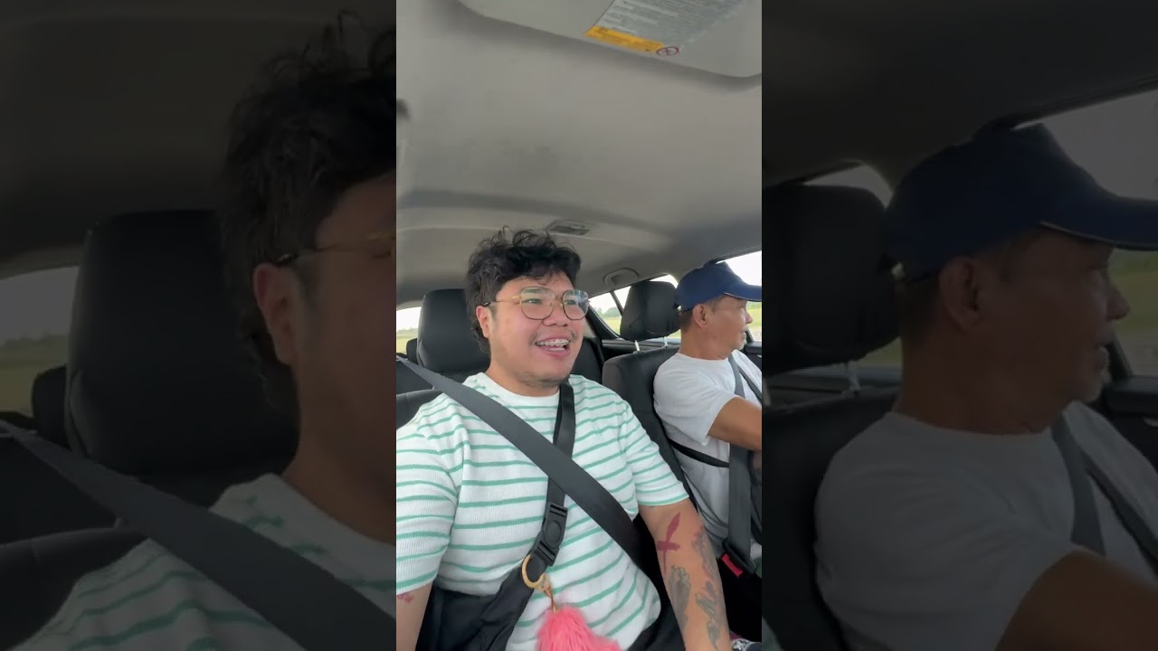 Debut ng tatay ko sa vlogs. Hahaha tinuruan ko ulet mag drive