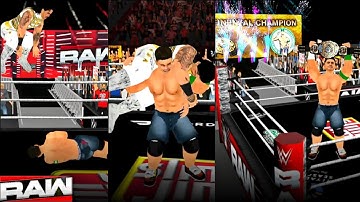 WR3D 2K25 | JOHN CENA WINS INTERCONTINENTAL CHAMPIONSHIP AT WWE RAW | JOHN CENA VS DOMINIK MYSTERIO 