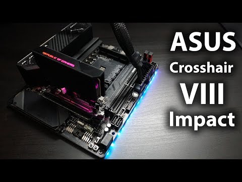 ASUS ROG Crosshair VIII Impact - Распаковка и обзор