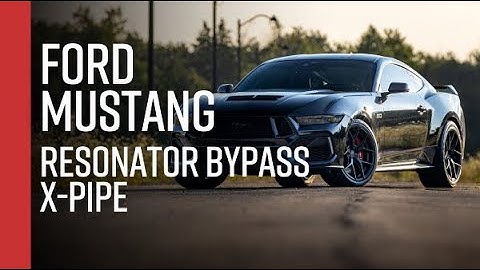 2015+ Ford Mustang GT // MBRP 2.5” Resonator Bypass X-Pipe