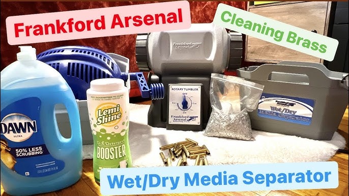 Brass Cleaning Made Easy with Frankford Arsenal Rotary Tumbl - Shooting  Times