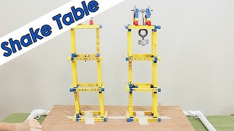 Build an Earthquake Shake Table - DIY
