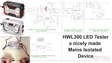 HWL300 Super LED Tester; Full Schematic, Circuit Explanation, Test