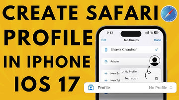 How to Create a Profile in Safari On iPhone iOS 17