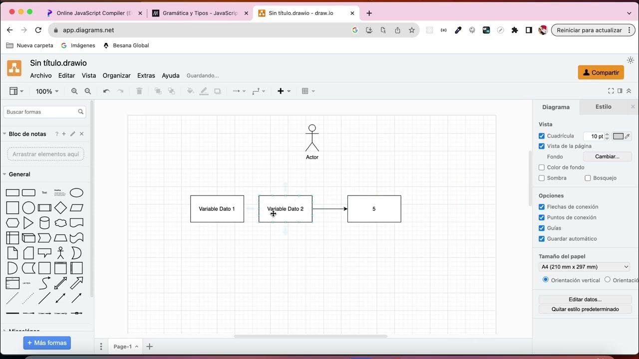 4. Logica de Programación | Variables var y let en javascript - YouTube