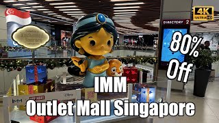 [4K] 🇸🇬 IMM At Jurong East Up to 80% off : Largest Outlet Mall In Singapore @ShineWalkingTour