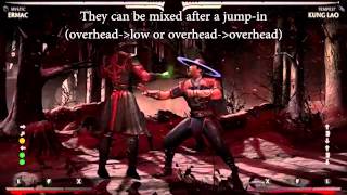 [MKX] Mystic Ermac safe mixup