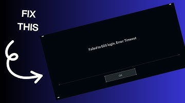 How to Fix “Failed to EOS login Error timeout” in Palworld