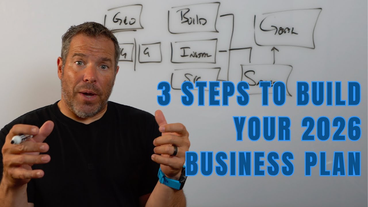 3 Steps to help you build your 2026 Business Plan - YouTube