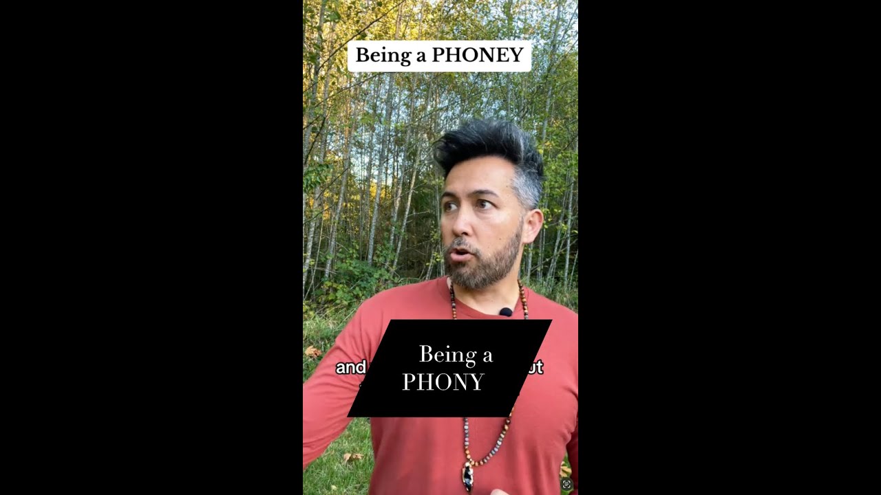 Being a Phony - The Light Seer - Instagram 