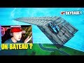 🔥DÉFI : Faire TOP 1 en SKYBASE AVEC UN BATEAU ! (Skyboat) | Fortnite chapitre 2