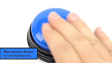 Blue Answer Buzzer by Learning Resources REVIEW