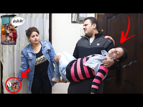 انقذت بنت صغيره من سانتا كلوز في اخر للحظه