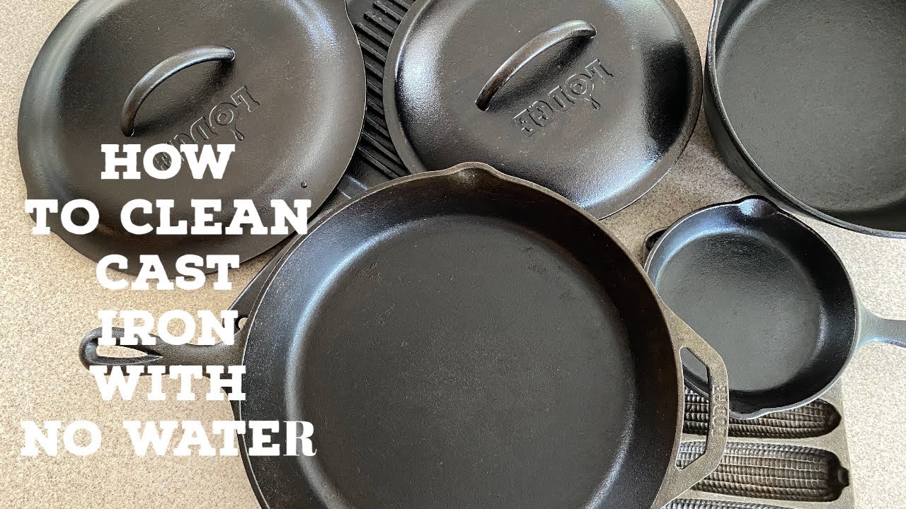 How to Clean Cast Iron Cookware – Lamarmite