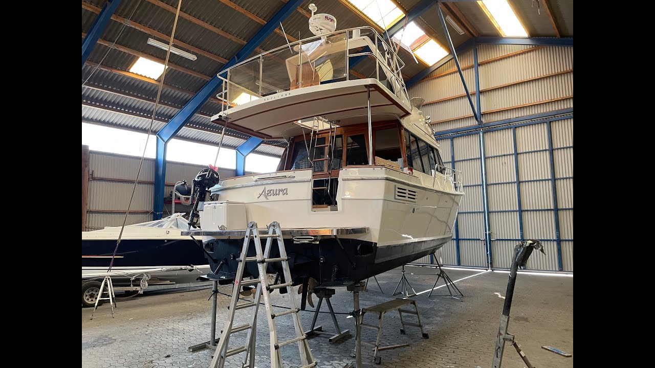 Bayliner 3288 Motoryacht Transom door build