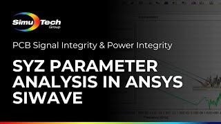 SYZ Parameter Analysis in Ansys SIwave | PCB Signal Integrity & Power Integrity