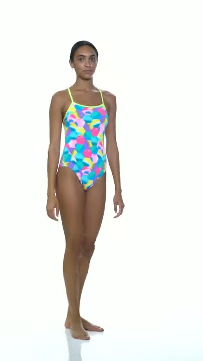 Funkita Women's Hexy Back Single Strap One Piece Swimsuit | SwimOutlet.com