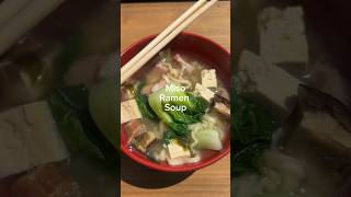 QUICK 5 minutes | MISO Noodle SOUP