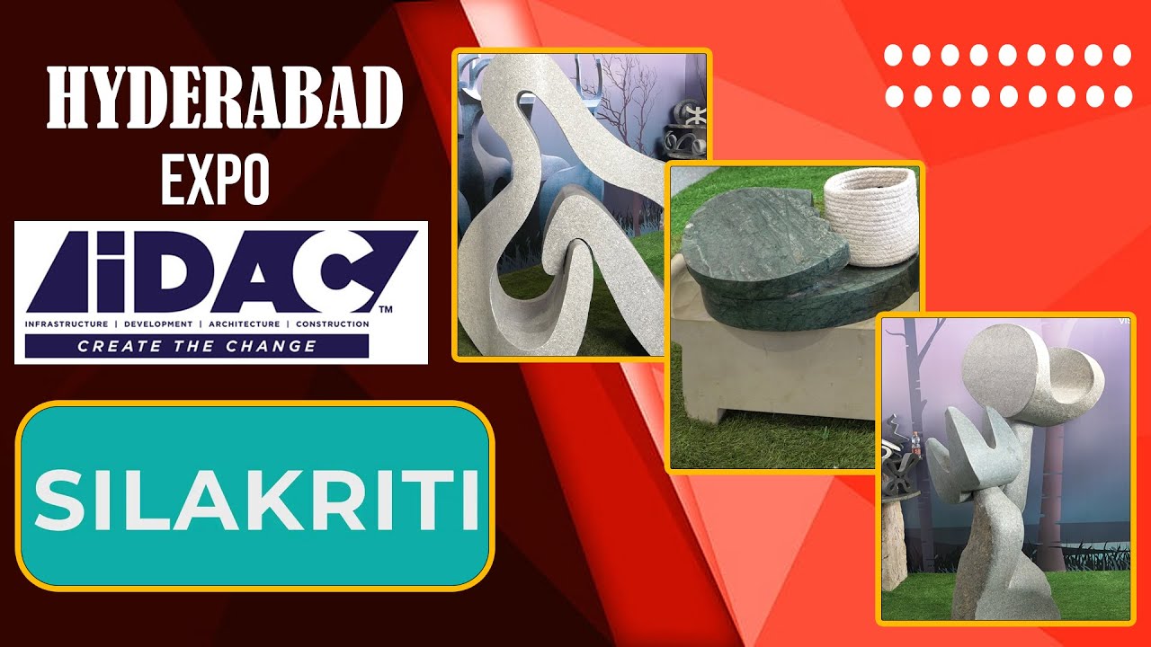 Manufacturer of Stone Pillars, Granite Benches | Silakriti | iDAC Expo 2023 | Hybiz Now