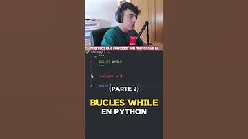 Bucles while en Python! Parte 2 #python #shorts