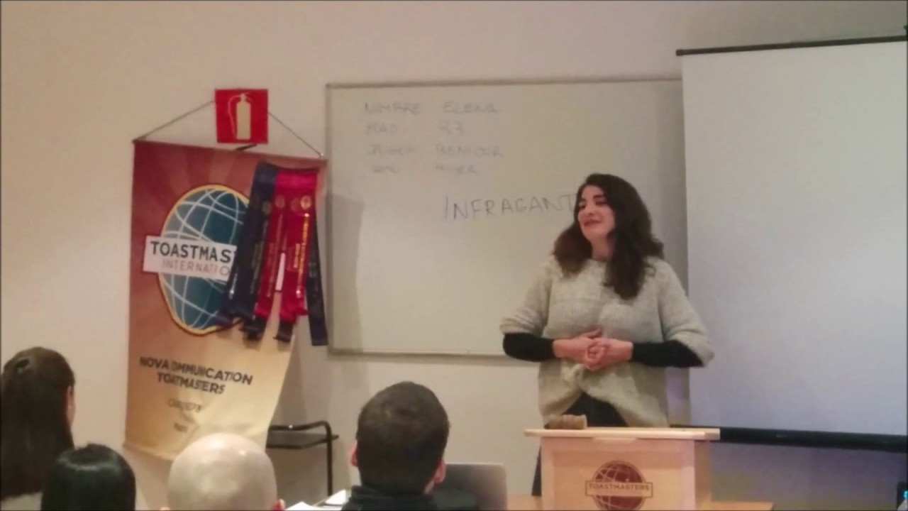 #1 Icebreaker - Quién eres realmente - Nova Communication Toastmasters in Madrid