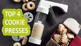 4 Best Cookie Presses 2018 Reviews