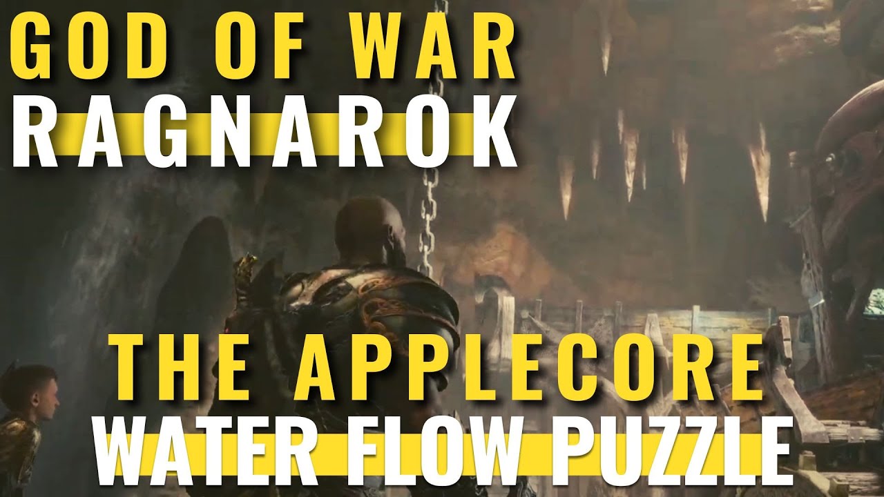 God of War Ragnarok The Applecore: Water Wheel Puzzles, Jarnsmida Pitmines  solutions