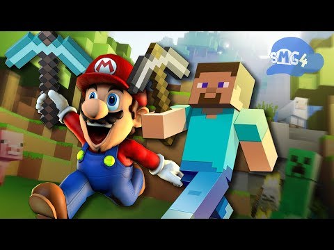 SMG4: Si Mario estuviera en ... Minecraft
