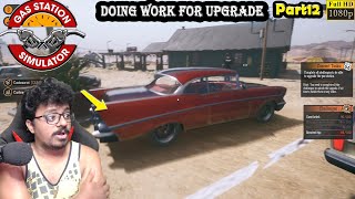 Gas Station Simulator Doing Work for Upgrade #Part12 Telugu Gamer World