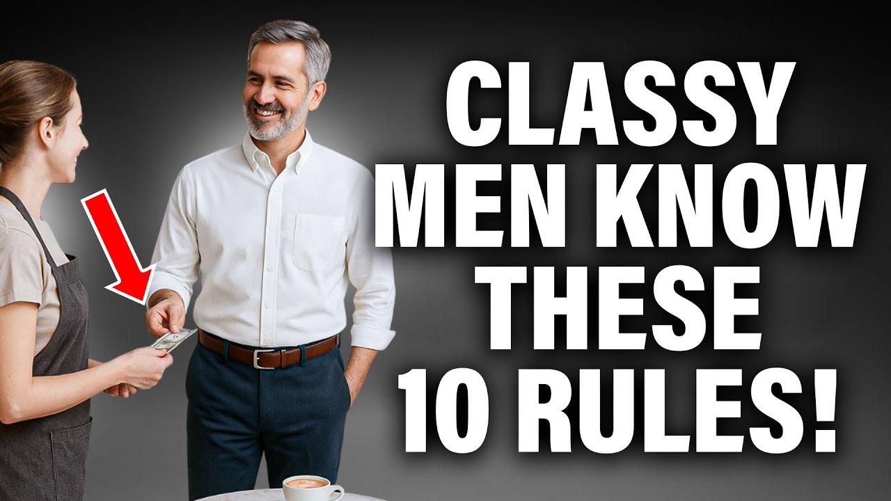 10 Etiquette SECRETS Only Classy Men Recognize