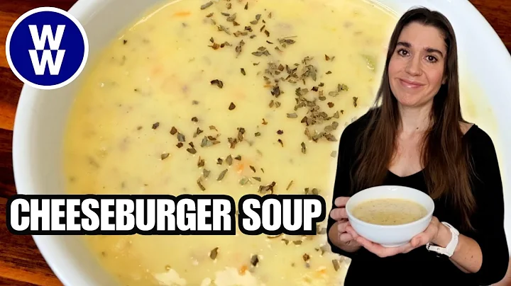 Cheeseburger Soup Lightened UpCozy WW Soup Recipe ...