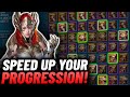 How to Get GOOD GEAR As FAST AS POSSIBLE! (F2P Artifact Tips &amp; Tricks) - Raid Shadow Legends Guide