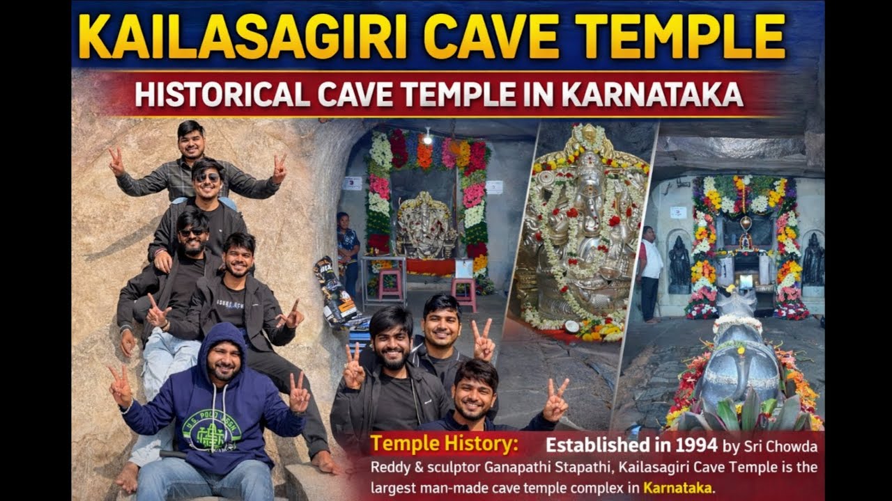 Better than Ellora? Hidden 20,000 sq. ft. Cave Wonder at Kailashgiri! 🕉️ 🚩
