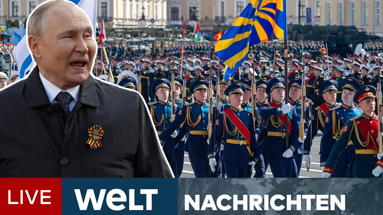 Rede von Wladimir Putin bei Militärparade zum Gedenken an Weltkriegsende | 09.05.24