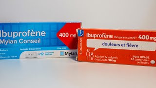 Ibuprofène : la publicité bientôt bannie pour les dosages à 400 mg du médicament