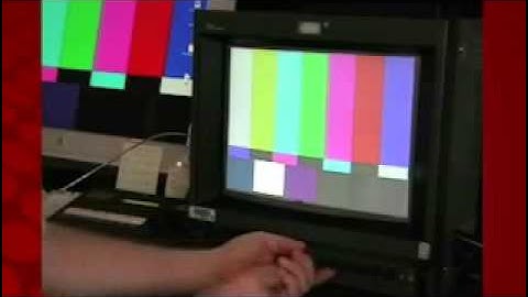 Broadcast Monitor Calibration