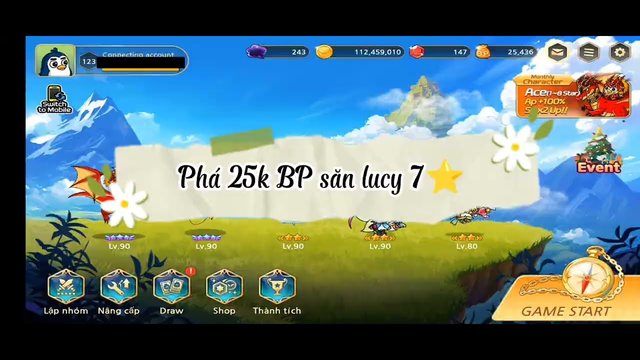 [EL Dorado]  Phá 25k ruby săn lucy 7⭐ để up 8⭐ 🤑🤑🤑 el dorado - busidol game world