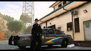 GTA 5 Playing As A Cop | Blaine County Sheriff Patrol | Realism