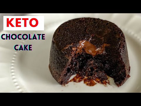 KETO CHOCOLATE CAKE  Low carb moist chocolate cake