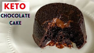 KETO CHOCOLATE CAKE | Low carb moist chocolate cake