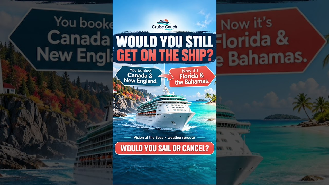 YOU BOOKED CANADA… NOW YOU’RE GOING TO THE BAHAMAS?!