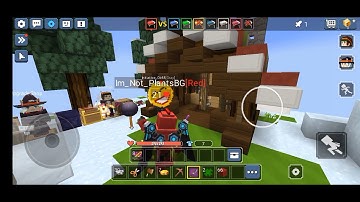 I Got "Cyber" Sword Effect and enjoy some gameplay | Bedwars Blockman go