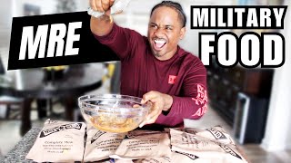 TRYING 5 MRE Military Foods | December 2023 | Alonzo Lerone