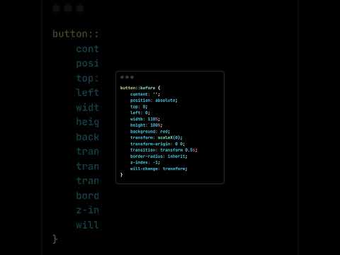 CSS Button with
