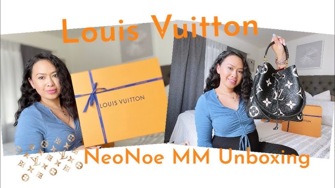 Louis Vuitton NeoNoe Unboxing in Black Empreinte! 