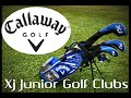 Callaway Xj, Amazing! Unboxing and first hits with these junior golf clubs.