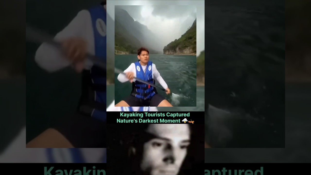 Trapped in a Canyon During Nature's Darkest Moment #shorts #explore #ytshorts #nature #viralvideos